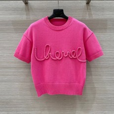 샤넬 CHANEL 여성 니트 반팔