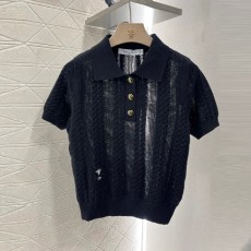 디올 DIOR 여성 니트 반팔