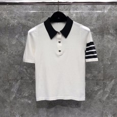 톰브라운 THOMBROWNE 여성 폴로 니트 반팔