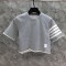 톰브라운 THOMBROWNE 여성 반팔