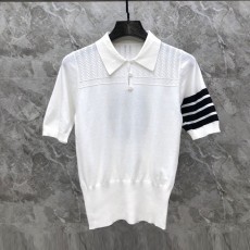 톰브라운 THOMBROWNE 여성 폴로 니트 반팔