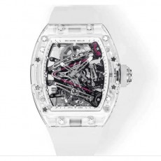 [Richard Mille-리차드 밀] RM 38-02  41mm  투르비용 부바 왓슨 화이트 크리스탈 케이스 화이트 포인트