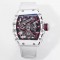 [Richard Mille-리차드밀] RM 38-02 41mm 투르비용 부바 왓슨 화이트 카본 케이스