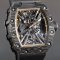 [Richard Mille-리차드밀]  RM12-01 블랙 골드 카본 파이버 뚜르비옹 러버밴드