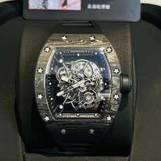 [Richard Mille-리차드밀] 블랙 카본 뚜르비옹 러버밴드 RM-055