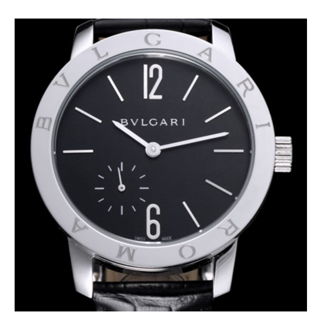 [BULGARI-불가리] Bvlgari-불가리 로마 피니씨모 스몰 세컨드 블랙 래커 다이얼 오토매틱