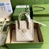 [GUCCI-구찌] 인터로킹 G 미니 토트백