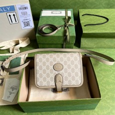 [GUCCI-구찌] 인터로킹 G 미니 숄더백