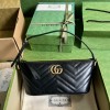 [GUCCI-구찌] GG 마몽 마틀라세 숄더백