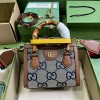 [GUCCI-구찌] 다이애나 점보 GG 미니 토트백