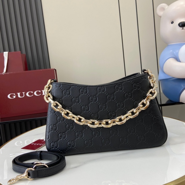 [GUCCI-구찌] GG 엠블럼 스몰 숄더백
