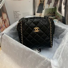 [CHANEL-샤넬] 드로우스트링 버킷백