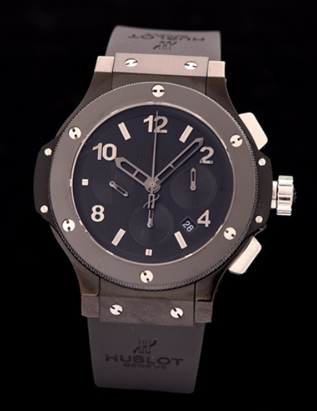 [HUBLOT-위블로] 빅뱅44 올블랙 301.ci.1110.ci   (세라믹베젤&케이스DLC코팅)