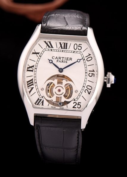 [Cartier-까르띠에] Tortue-똑뛰 Tourbillon 오토매틱
