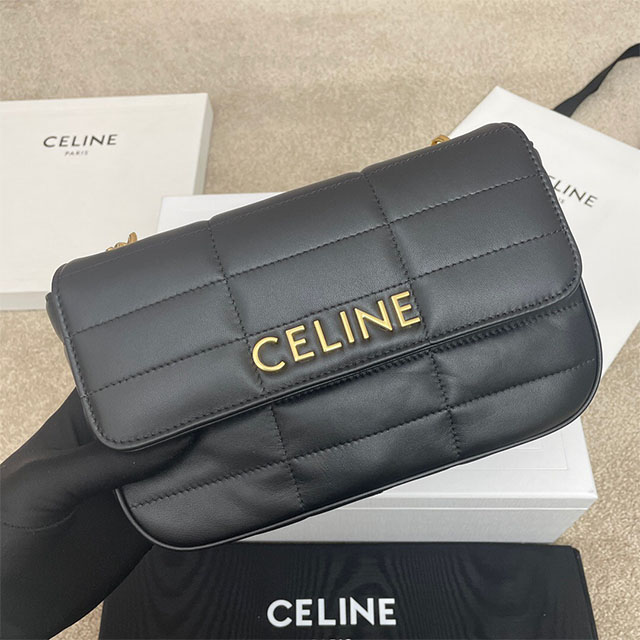 [CELINE-셀린느] 모노크롬 마틀라세 체인 숄더백