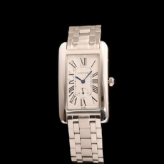 [Cartier-까르띠에] Tank Americaine -탱크 아메리칸  쿼츠