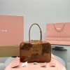 [MIUMIU-미우미우] 가죽 패치워크 보백