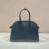 [PRADA-프라다] 라지 가죽 토트백