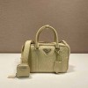 [PRADA-프라다] 앤티크 나파 탑핸들백 미듐