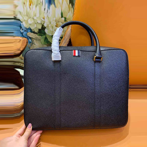 [THOM BROWNE-톰브라운] 비즈니스 페블 토트백