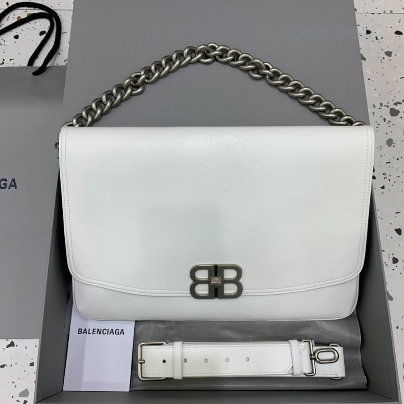 [BALENCIAGA-발렌시아가] BB 소프트 라지 플랩백