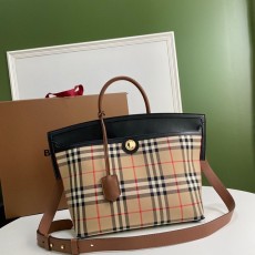 [BURBERRY-버버리] 소사이어티 톱핸들백