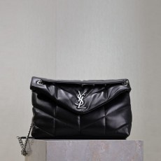 [SAINT LAURENT-생로랑] 루루 미듐 푸퍼백
