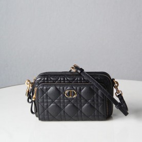 [DIOR-디올] 카로 더블 파우치 숄더백