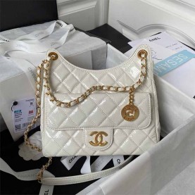 [CHANEL-샤넬] 호보 미듐 핸드백