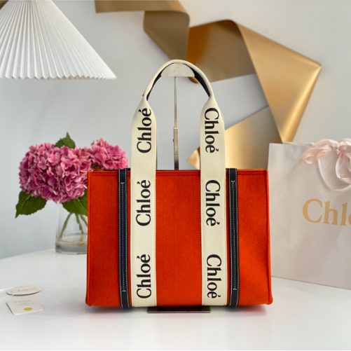 [CHLOE-끌로에] 우디 토트백 미듐