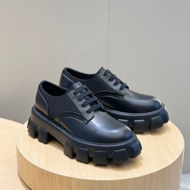 프라다 PRADA 남성 더비 클리퍼
