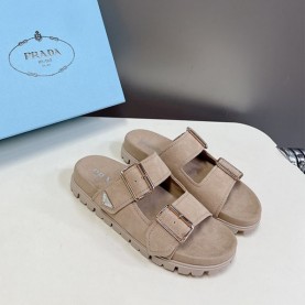 프라다 PRADA 여성 슬리퍼