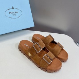 프라다 PRADA 여성 슬리퍼