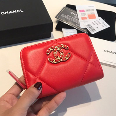 [CHANEL-샤넬] 19 코인퍼스