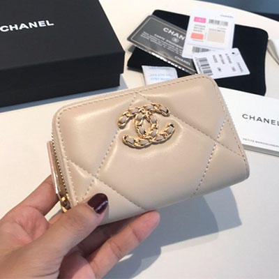 [CHANEL-샤넬] 19 코인퍼스