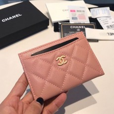 [CHANEL-샤넬] 캐비어 카드지갑