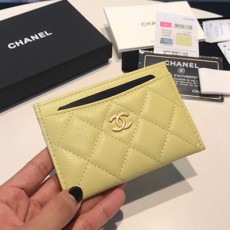 [CHANEL-샤넬] 캐비어 카드지갑