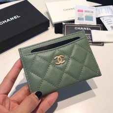 [CHANEL-샤넬] 캐비어 카드지갑