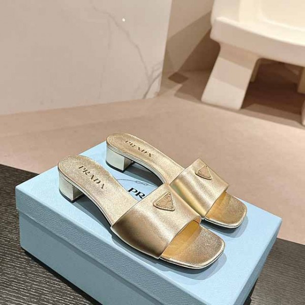 프라다 PRADA 여성 슬리퍼