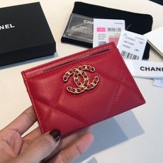 [CHANEL-샤넬] 19 카드지갑