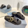 프라다 PRADA 여성 슬리퍼