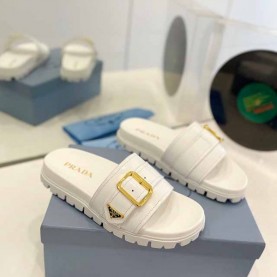 프라다 PRADA 여성 슬리퍼