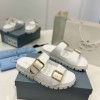 프라다 PRADA 여성 슬리퍼