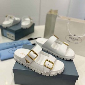 프라다 PRADA 여성 슬리퍼