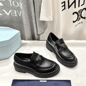 프라다 PRADA 여성 플랫폼 로퍼