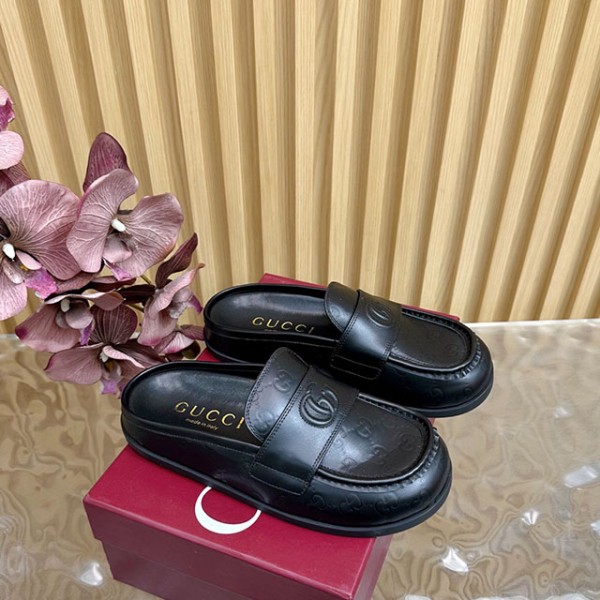 구찌 GUCCI 더블 G 뮬