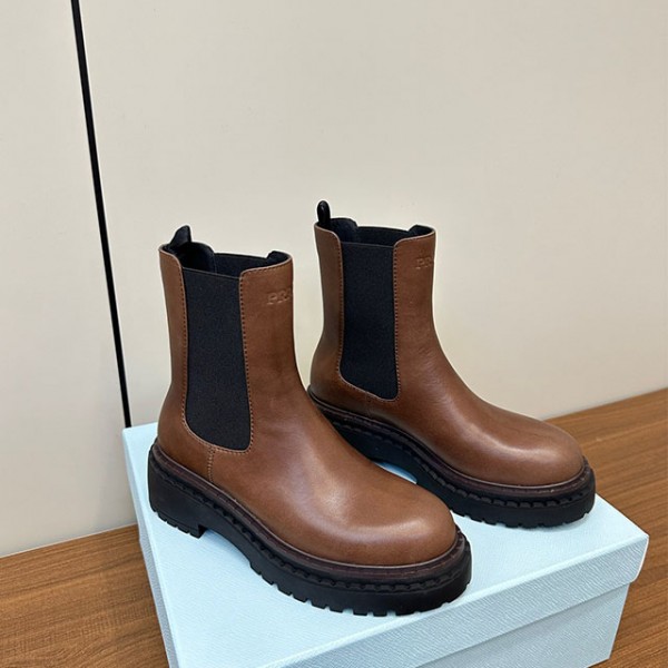 프라다 PRADA 여성 첼시부츠