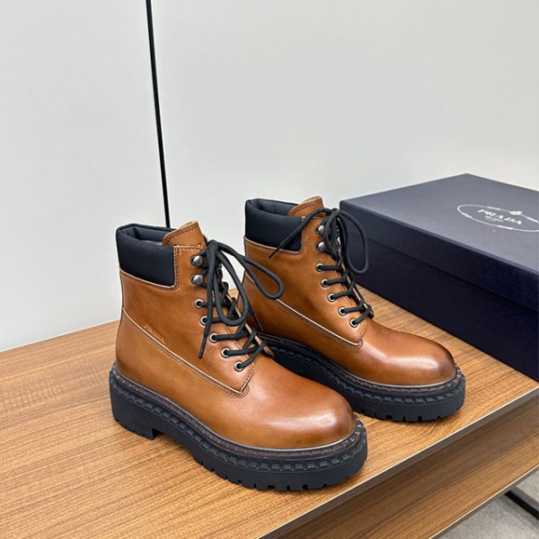 프라다 PRADA 여성 앵클부츠