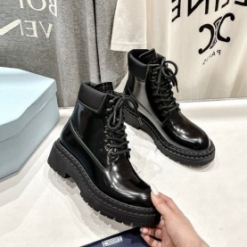 프라다 PRADA 여성 앵클 부츠