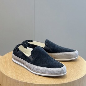 프라다 PRADA 남성 슬립온